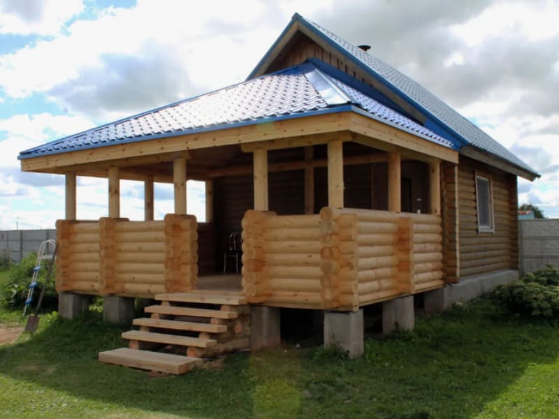 Log cabin extension